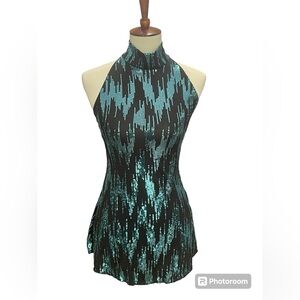Gorgeous‎ Dance dress 👗 club dress 👗 Size Medium 👗 Leapin' Leotards 👗 Dance